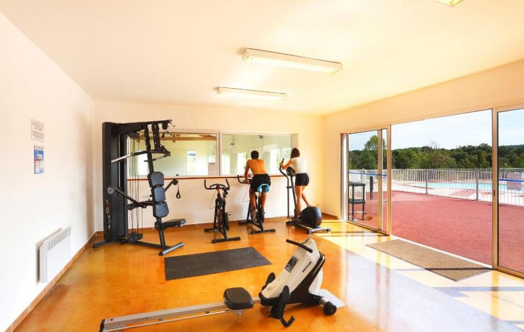 Slide Salle de sport résidence Le Portes des Cévennes