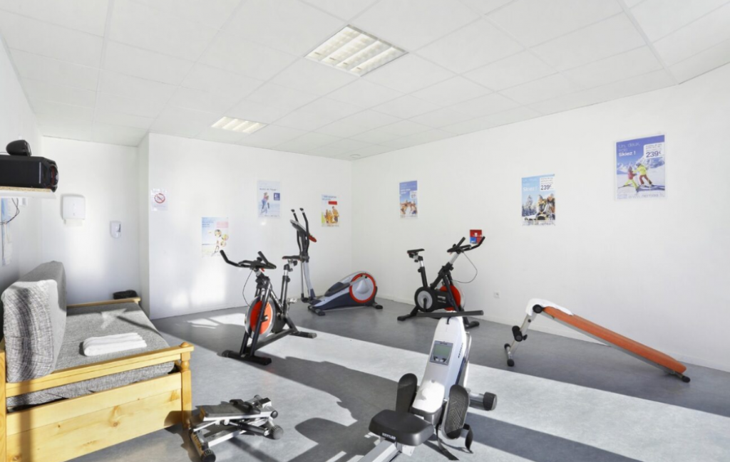 Slide Fitness room - les chalets du Belvédère