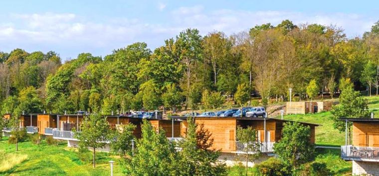 Extérieur de la résidence les Cottages Valjoly