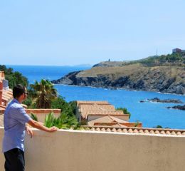 résidence - le village des Aloès - Banyuls - vue mer