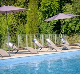 Piscine - Château de Jouarres